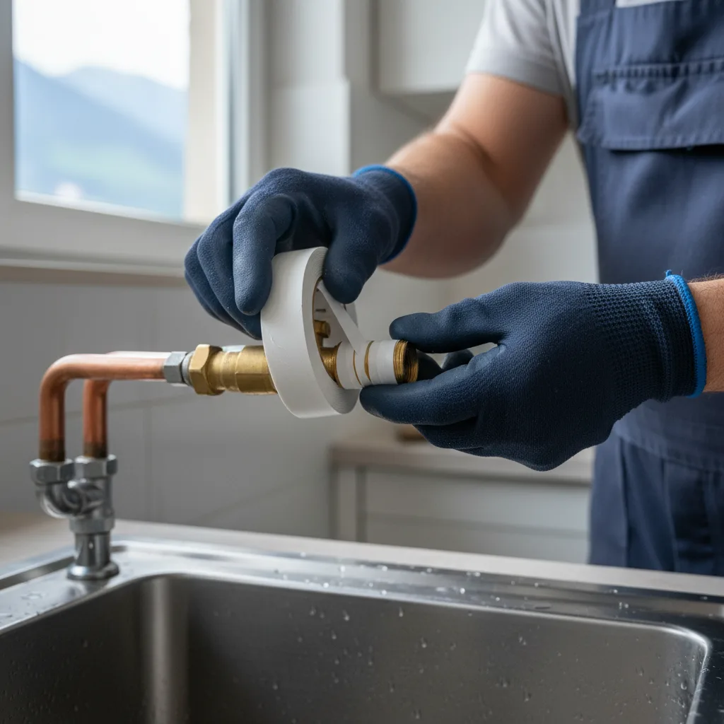 Plombier Yverdon au travail
